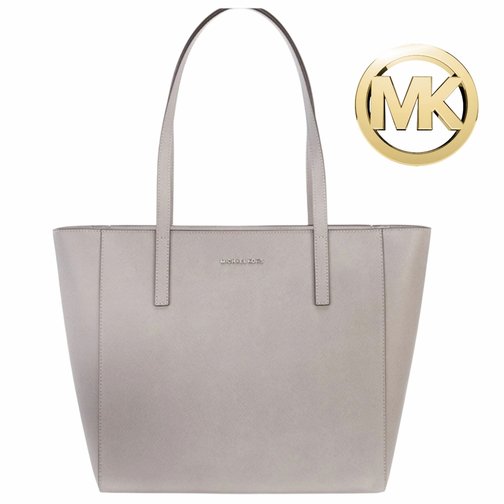 MICHAEL Michael Kors Rivington Saffiano Leather Studded Large Tote